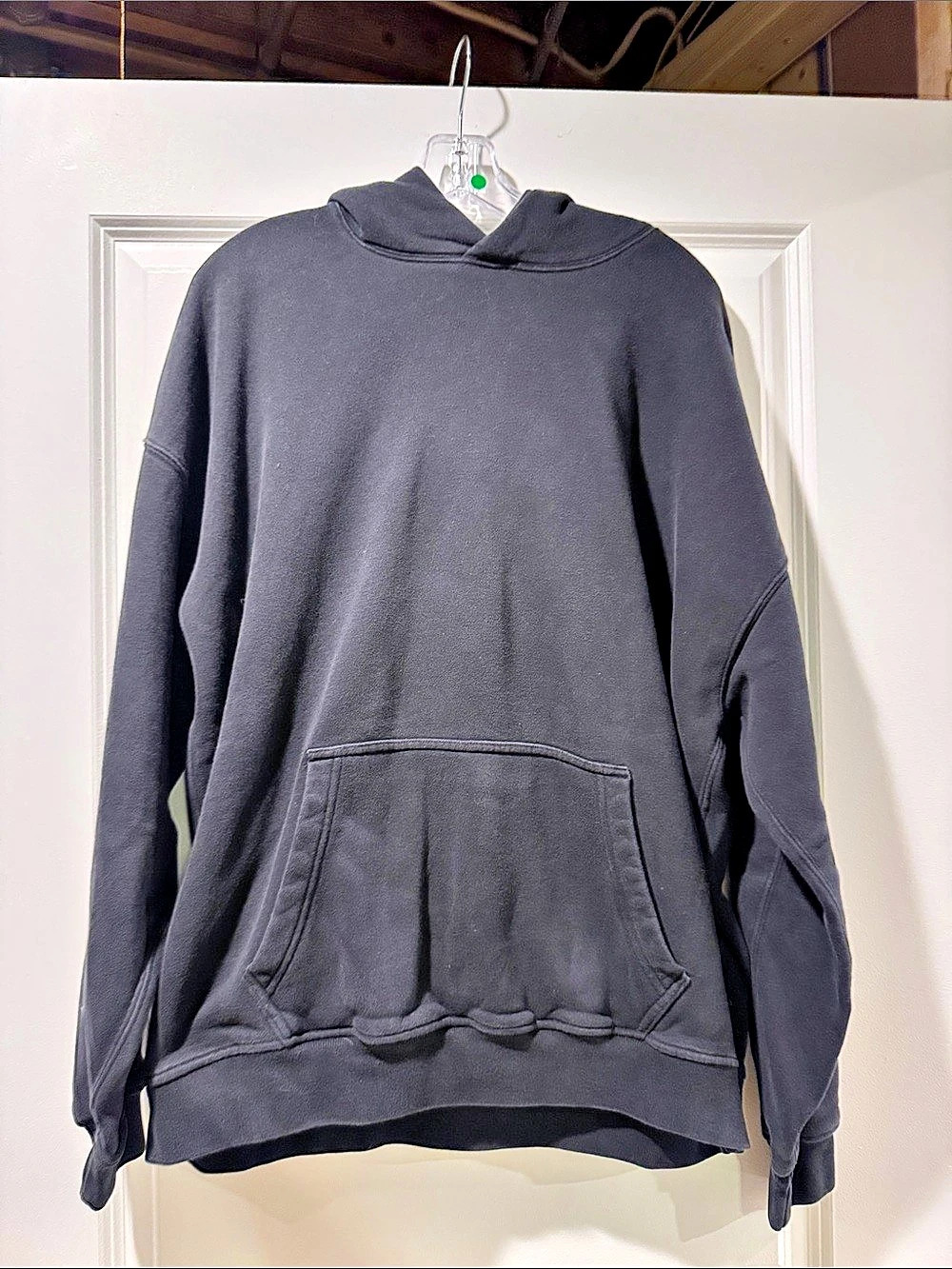 Abercrombie & Fitch Soft AF Soft Essentials Hoodie Black L Large Sweatshirt